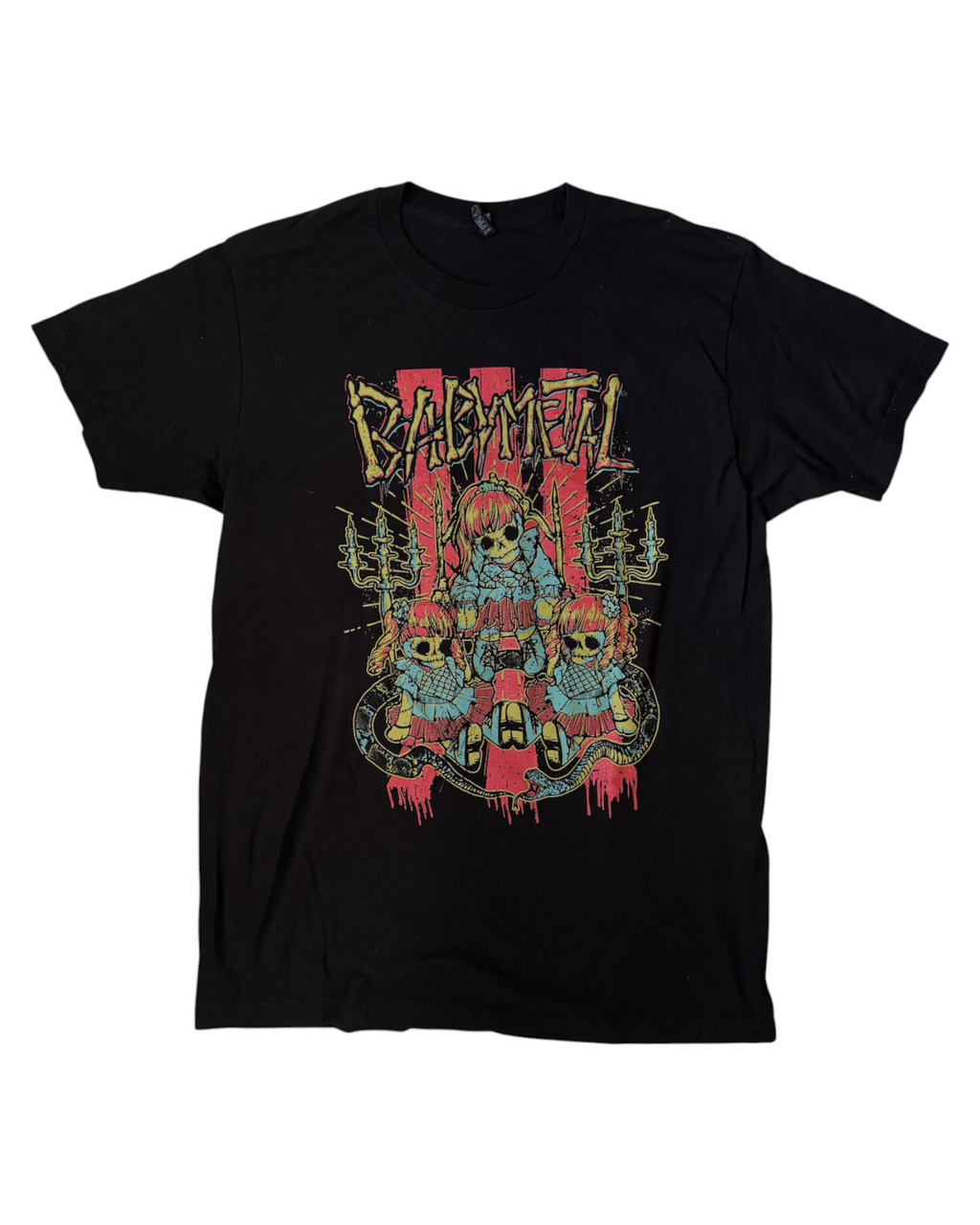 BABYMETAL - Us Tour 2017 Short Sleeve T-Shirt